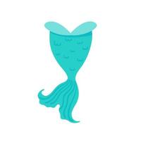 Unterwasser-Meerjungfrau-Schwanz-Silhouette, niedliche Partydekorationen für Mädchen