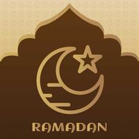 Ramadan ikon för ditt projekt vektor