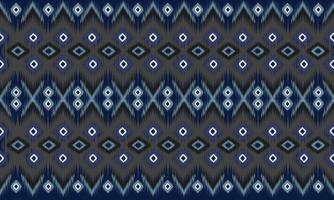 geometrisk etnisk orientalisk ikat mönster traditionell design för bakgrund, matta, tapeter, kläder, inslagning, batik, tyg, vektor illustration.broderi stil.