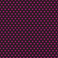rosa herzen nahtloses musterdesign für valentinstag und liebeskonzept. vektor