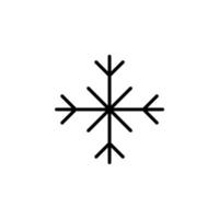 Winter, Schneefall, Schnee, Schneeflocke solide Symbol Vektor Illustration Logo Vorlage. für viele Zwecke geeignet.