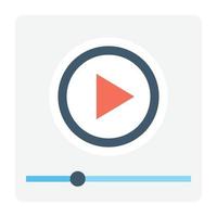 Videoplayer-Konzepte vektor