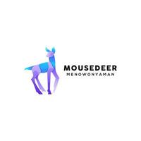 Mousedeer-Logo-Design vektor