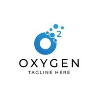 modern oxygen-logotypdesign vektor