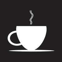 Das Kaffeetassen-Logo und höher kann für Community-Logos, Firmenlogos, Hintergrundbilder, Banner, Broschüren und andere verwendet werden vektor