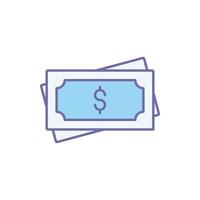 Bargeld-Dollar-Notiz-Symbol