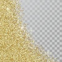 Goldglitter abstrakter Hintergrund vektor