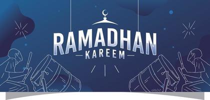 ramadhan verkauf banner vorlage vektor design