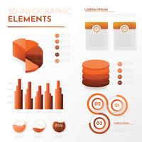 3D Infografik Vektor Pack