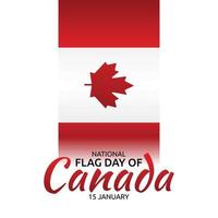 nationalflagge von kanada-vektorillustration vektor