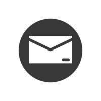 E-Mail senden und empfangen Symbol Illustrationskonzept vektor