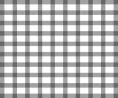 svart gingham seamless mönster. textur från bakgrund, papper, dukar, kläder, skjortor, klänningar, sängkläder, filtar, täcken och andra textilprodukter. - vektor illustration.