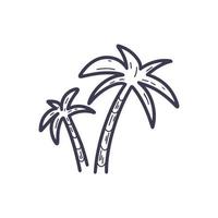 palmer doodle stil vektor