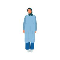 Hijab Frau Abbildung vektor