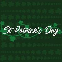 st patricks dag design vektor