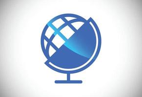 jorden logotyp formgivningsmall. världen ikon tecken symbol vektor