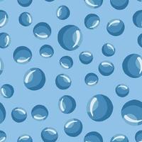 Wasserblasen Musterdesign abstrakte geometrische Kreistapete. vektor