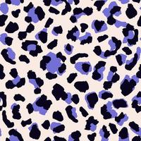 abstraktes nahtloses musterdesign der leopardenhaut, illustration auf rosa hintergrund. vektor