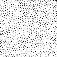 monokrom prickiga sömlösa mönster på vit bakgrund. vektor