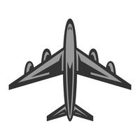 Flugzeug fliegen Vektor Icon