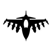 Kampfjet Vektor Icon
