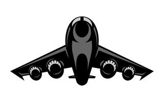 Flugzeug fliegen Vektor Icon