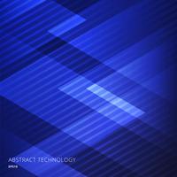 Abstrakt eleganta geometriska trianglar blå bakgrund med diagonala linjer mönster. vektor