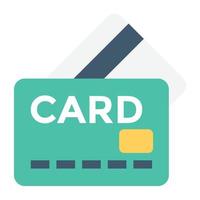 kreditkortsbegrepp vektor