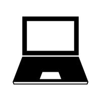 Laptop-Computer Vektor Icon