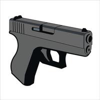 hand gun eldvapen vektor design
