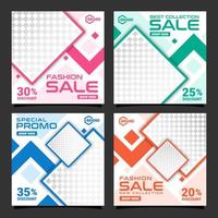 Social Media Banner Fashion Sale Design Premium Collection.eps vektor