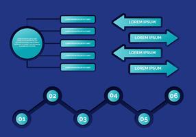 3d infografiska element vektor