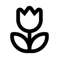 Tulpe Blume Vektor Icon