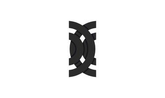 abstrakte Illustration Business Corporate Logo Design Vorlage Linienstil vektor