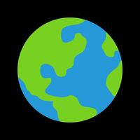 Globus Erde Planet Grafik vektor