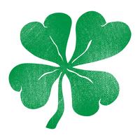 Glücklicher irischer Klee für St Patrick Tag vektor