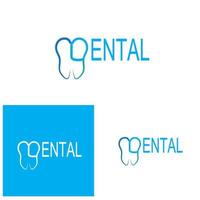 Dental Logo Vorlage Vektor-Illustration Icon Design vektor