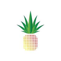 ananas logotyp vektor illustration bakgrund