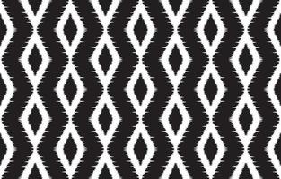 ethnische abstrakte ikat-kunst. nahtloses muster in stammes-, volksstickerei und mexikanischem stil. aztekischer geometrischer kunstornamentdruck.design für teppich, tapete, kleidung, verpackung, stoff, bezug, textil vektor