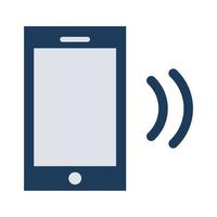mobil isoliertes Vektorsymbol, das leicht geändert oder bearbeitet werden kann vektor