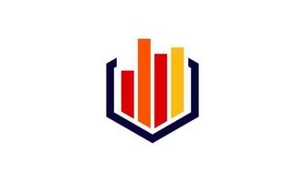 Vektor Finanzen Logo Vorlage Buchhaltung Logo Vorlage Diagramme Symbol