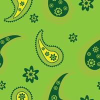 Blumenmuster Paisley-Stil Paisley-Druck Doodle Hintergrund vektor