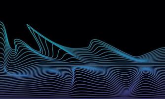 stock illustration abstrakte digitale landschaft fließende partikel cyber und technologie hintergrund vektor teil 4