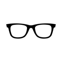 Coole Sonnenbrille Eye Frames Vektor Icon