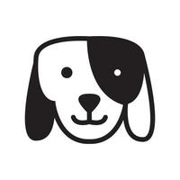 djurhuvud husdjur irländsk setter hund logotyp vektor symbol ikon design illustration