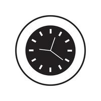 Uhr-Icon-Design-Vektor vektor