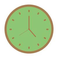 Uhr mit Kiwi Logo Symbol Vektor Icon Illustration Grafikdesign