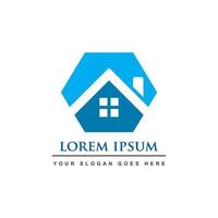 Immobilienlogo, Hauslogo vektor