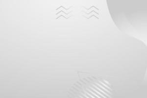 weiße und graue Hintergrundtextur mit modernem Design vektor