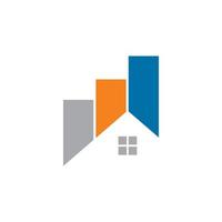 immobilienlogo, miethauslogo vektor